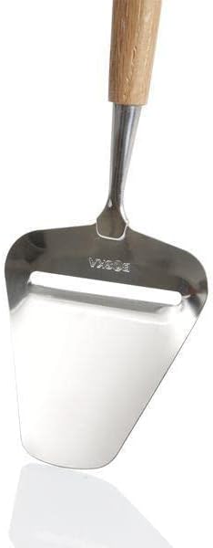 Stainless Steel Mini Cheese Knives - Oslo for All Types of Cheese - Multi-Functional Cheese Slicer - Handheld Slicer - Silver Non-Stick - Dishwasher Safe - for Kitchen Cooking