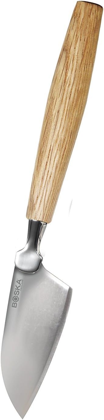 Stainless Steel Mini Cheese Knives - Oslo for All Types of Cheese - Multi-Functional Cheese Slicer - Handheld Slicer - Silver Non-Stick - Dishwasher Safe - for Kitchen Cooking
