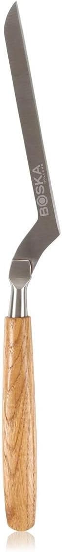 Stainless Steel Mini Cheese Knives - Oslo for All Types of Cheese - Multi-Functional Cheese Slicer - Handheld Slicer - Silver Non-Stick - Dishwasher Safe - for Kitchen Cooking
