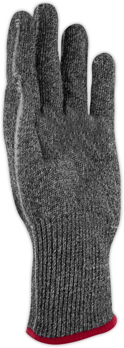 MAKO Safety ANSI Level A4 Cut-Resistant Kitchen Utility Gloves, 1 Pair, Size 12/XXXL, Salt & Pepper, MKD514