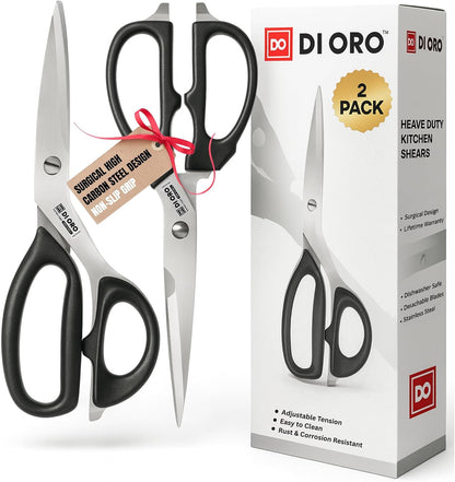Kitchen Shears - Heavy-Duty Stainless Steel Scissors