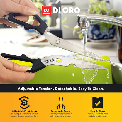 Kitchen Shears - Heavy-Duty Stainless Steel Scissors