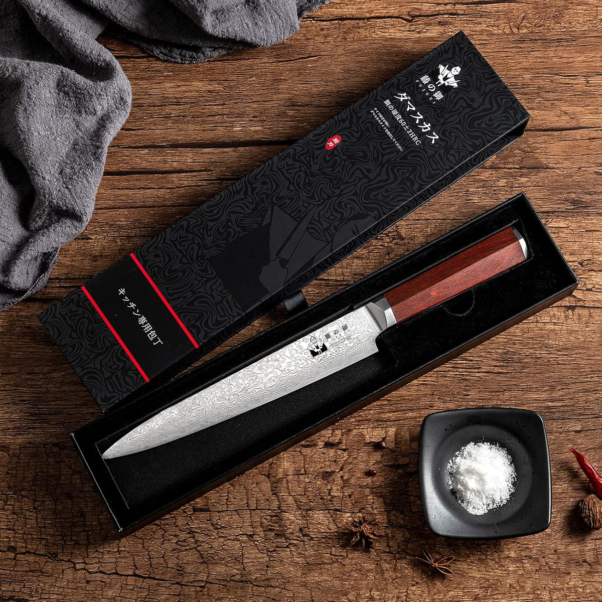 Damascus Paring Knife 3.5-inch Fruit and Vegetable Paring Knife 67-Layer Damascus with VG10 Cutting Core Peeling Knife with Full Tang Ergonomic Natural Wood Handle for Peeling