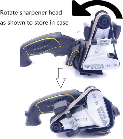 Hard EVA Protective Carrying Case for Ken Onion Knife Sharpener Tool | Hard EVA Case for Work Sharp Ken Onion Sharpener, Shock Water Crush Resistant, Scratch Splash Full Protection, Case Only