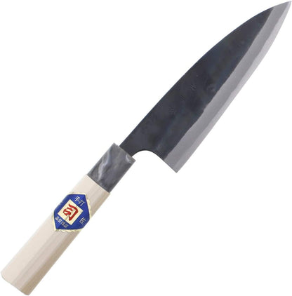 Tosa Hamono Distribution Center, Tosa Knife, Black Uchi, Funayuki Knife, White Steel, No. 1 5.9 inches (150 mm)