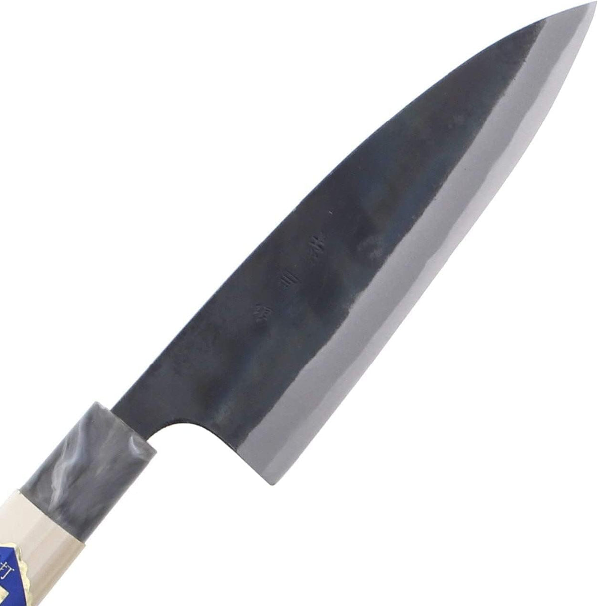 Tosa Hamono Distribution Center, Tosa Knife, Black Uchi, Funayuki Knife, White Steel, No. 1 5.9 inches (150 mm)