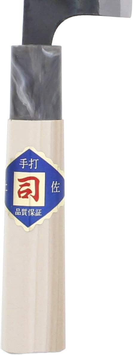 Tosa Hamono Distribution Center, Tosa Knife, Black Uchi, Funayuki Knife, White Steel, No. 1 5.9 inches (150 mm)
