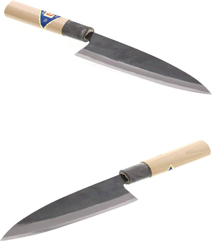 Tosa Hamono Distribution Center, Tosa Knife, Black Uchi, Funayuki Knife, White Steel, No. 1 5.9 inches (150 mm)