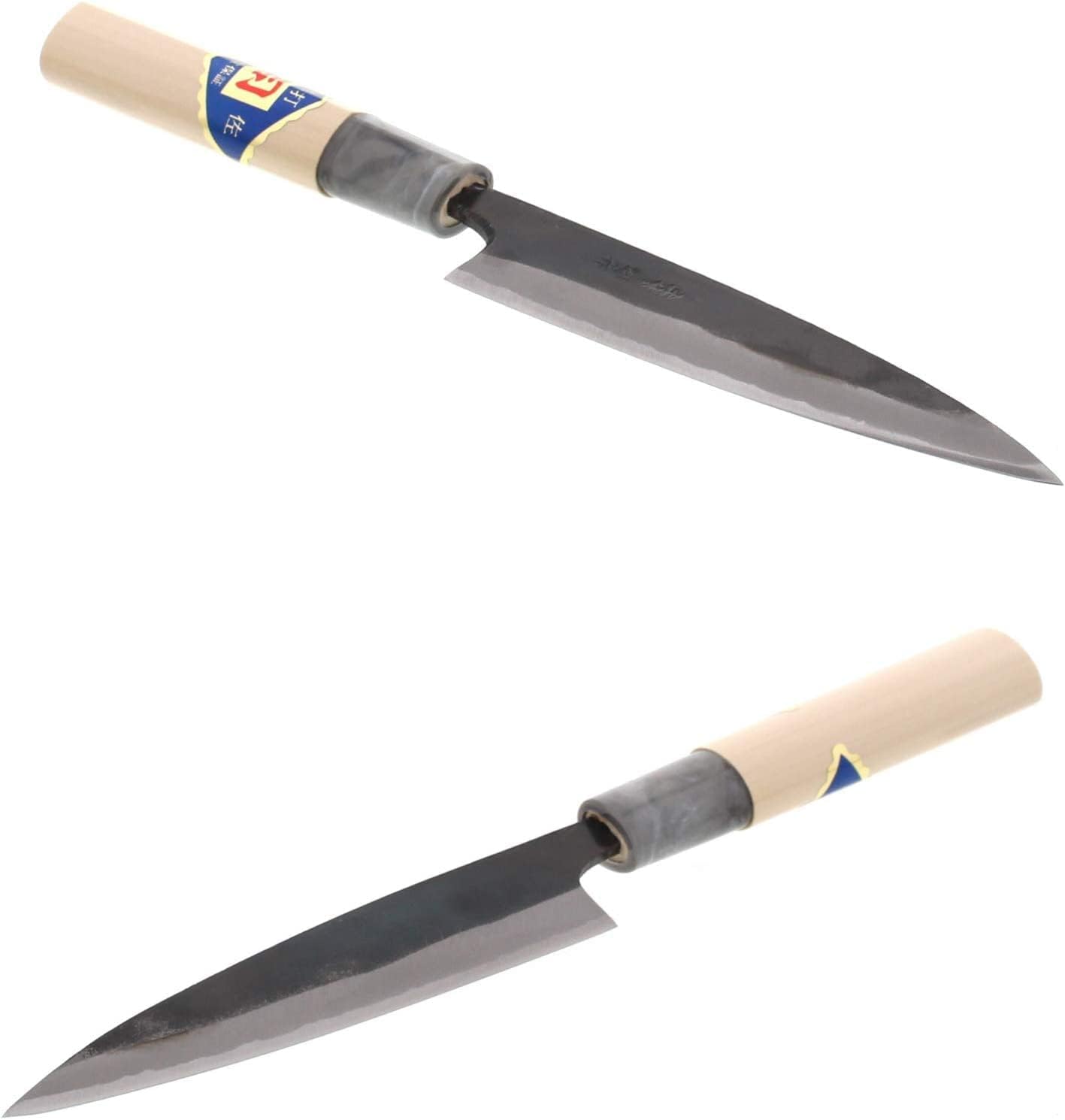 Tosa Hamono Distribution Center, Tosa Knife, Black Uchi, Funayuki Knife, White Steel, No. 1 5.9 inches (150 mm)