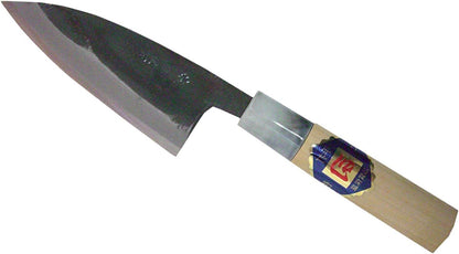 Tosa Hamono Distribution Center, Tosa Knife, Black Uchi, Funayuki Knife, White Steel, No. 1 5.9 inches (150 mm)