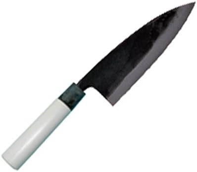 Tosa Hamono Distribution Center, Tosa Knife, Black Uchi, Funayuki Knife, White Steel, No. 1 5.9 inches (150 mm)