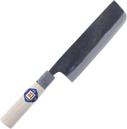 Tosa Hamono Distribution Center, Tosa Knife, Black Uchi, Funayuki Knife, White Steel, No. 1 5.9 inches (150 mm)