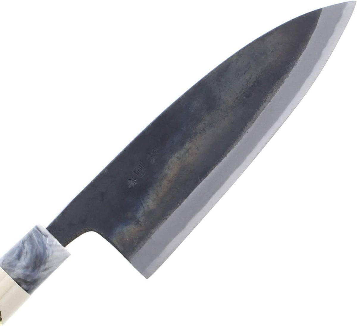 Tosa Hamono Distribution Center, Tosa Knife, Black Uchi, Funayuki Knife, White Steel, No. 1 5.9 inches (150 mm)