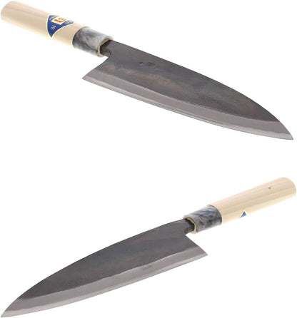 Tosa Hamono Distribution Center, Tosa Knife, Black Uchi, Funayuki Knife, White Steel, No. 1 5.9 inches (150 mm)
