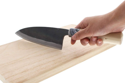 Tosa Hamono Distribution Center, Tosa Knife, Black Uchi, Funayuki Knife, White Steel, No. 1 5.9 inches (150 mm)