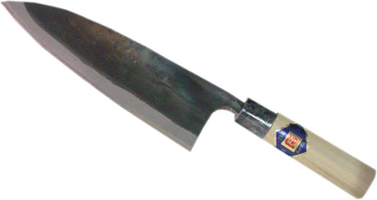 Tosa Hamono Distribution Center, Tosa Knife, Black Uchi, Funayuki Knife, White Steel, No. 1 5.9 inches (150 mm)