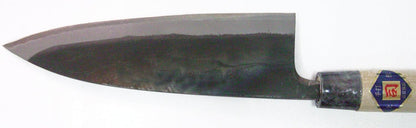 Tosa Hamono Distribution Center, Tosa Knife, Black Uchi, Funayuki Knife, White Steel, No. 1 5.9 inches (150 mm)