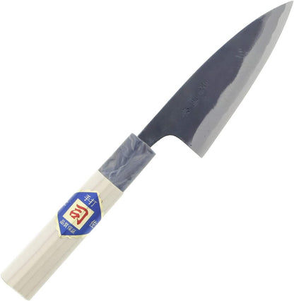 Tosa Hamono Distribution Center, Tosa Knife, Black Uchi, Funayuki Knife, White Steel, No. 1 5.9 inches (150 mm)