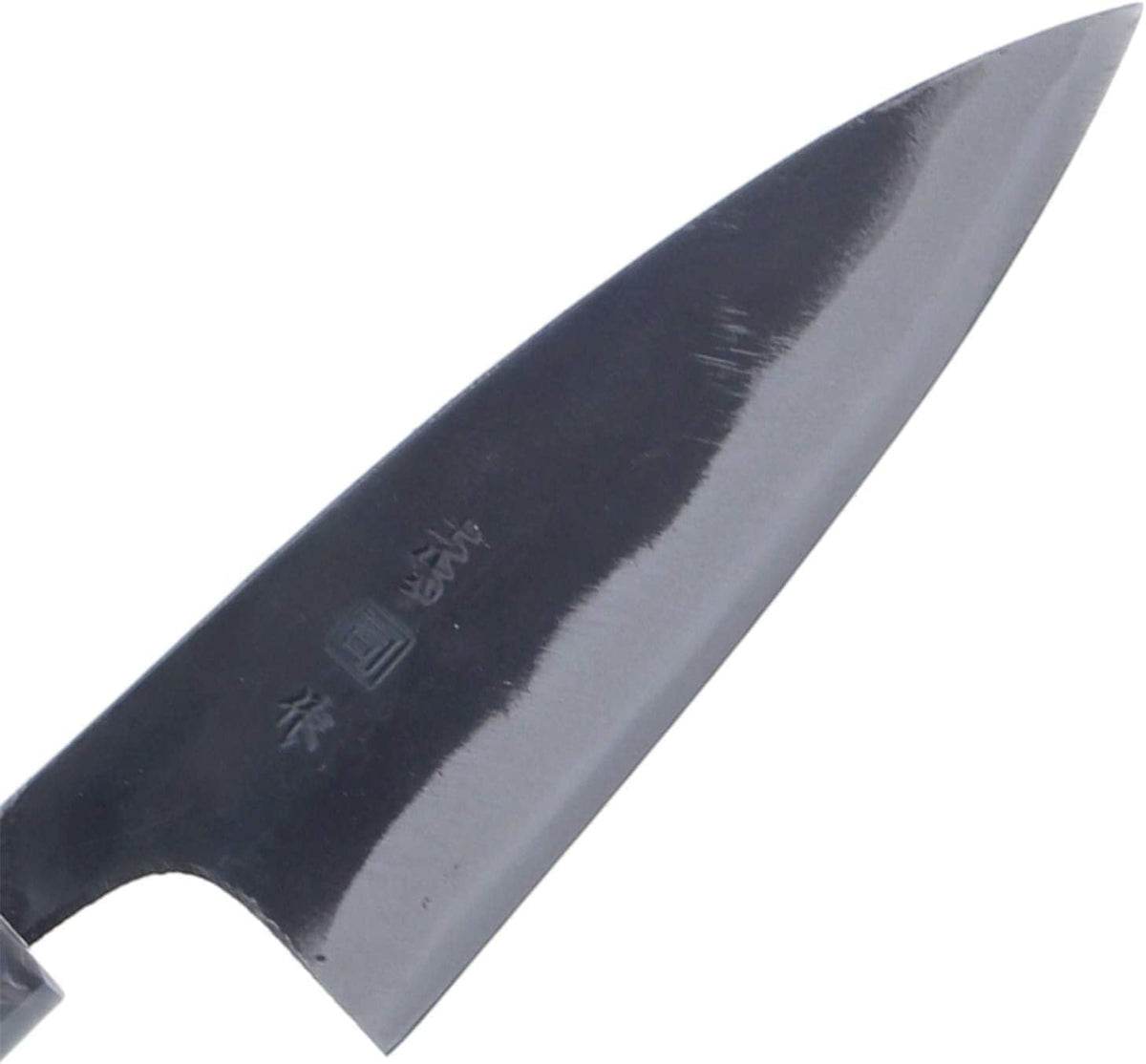Tosa Hamono Distribution Center, Tosa Knife, Black Uchi, Funayuki Knife, White Steel, No. 1 5.9 inches (150 mm)