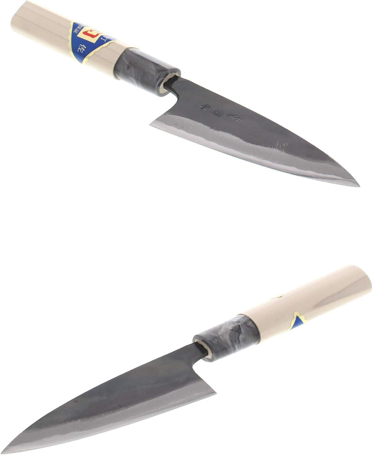 Tosa Hamono Distribution Center, Tosa Knife, Black Uchi, Funayuki Knife, White Steel, No. 1 5.9 inches (150 mm)
