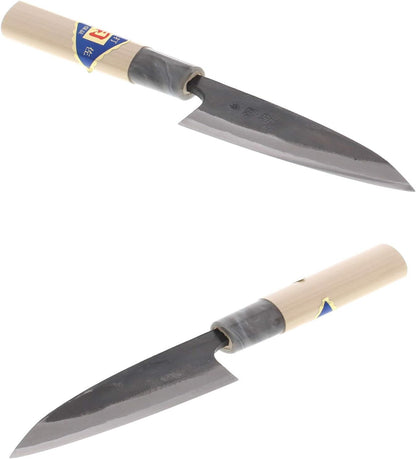 Tosa Hamono Distribution Center, Tosa Knife, Black Uchi, Funayuki Knife, White Steel, No. 1 5.9 inches (150 mm)