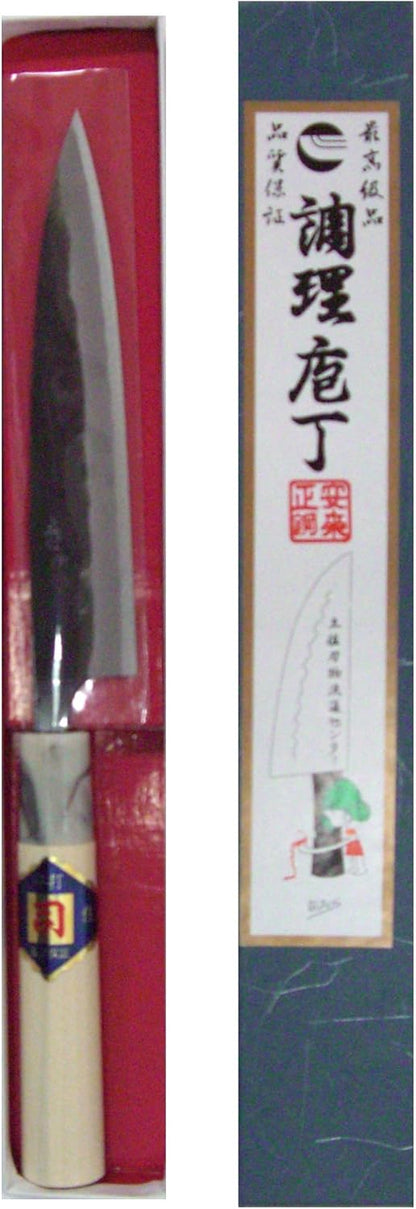 Tosa Hamono Distribution Center, Tosa Knife, Black Uchi, Funayuki Knife, White Steel, No. 1 5.9 inches (150 mm)