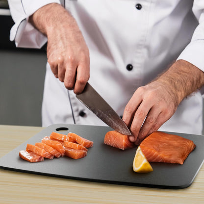 Dishwasher Safe Cutting Board for Kitchen - Large Non Plastic Wood Composite Cutting Board, Thin Lightweight Wood Fiber Chopping Board, Heat Resistant up to 350°F, Knife Friendly, 14.5 x 11.25 Inch