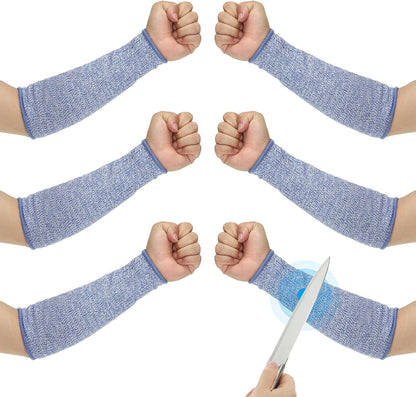 Cut Resistant Sleeve Arm Safety Protectors Sleeves Forearm Sleeve HPPE Level 5 Protection