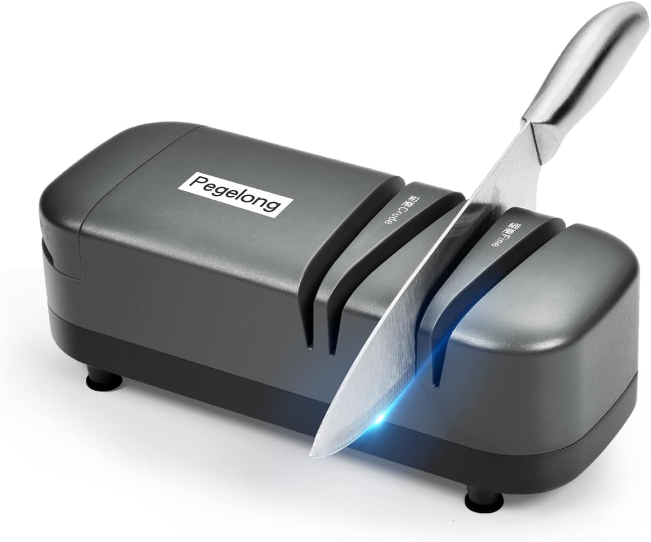 kitchen knife sharpener electric knife scissor sharpener 50w at 12.6-Degree Bevel to Quickly Sharpen Polish Slotted Screwdriver Sharpen with Replaceable Wheels S820