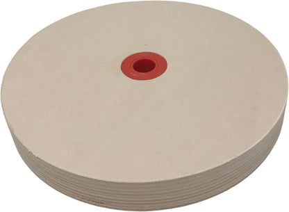 6" Leather Honing Wheel Fits 6 in. Bench Grinders and Polishers