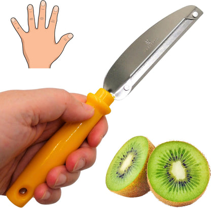 Left Hand Peeler, Left Handed Peelers for Kitchen, Double Blade Cutter Fruits and Vegetables Knife, Cut Slice and Peeling Knives, Ultra Sharp Blade Kitchen Knife