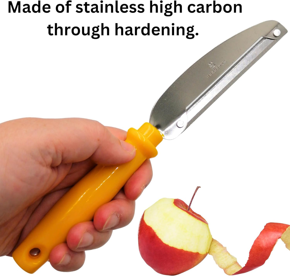 Left Hand Peeler, Left Handed Peelers for Kitchen, Double Blade Cutter Fruits and Vegetables Knife, Cut Slice and Peeling Knives, Ultra Sharp Blade Kitchen Knife