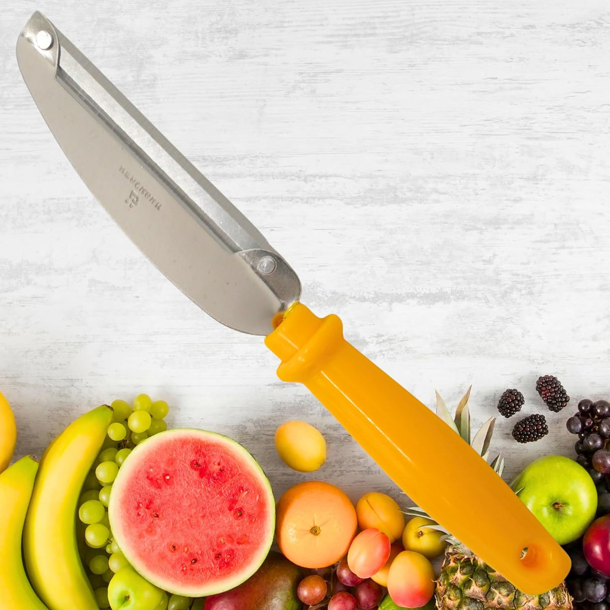 Left Hand Peeler, Left Handed Peelers for Kitchen, Double Blade Cutter Fruits and Vegetables Knife, Cut Slice and Peeling Knives, Ultra Sharp Blade Kitchen Knife