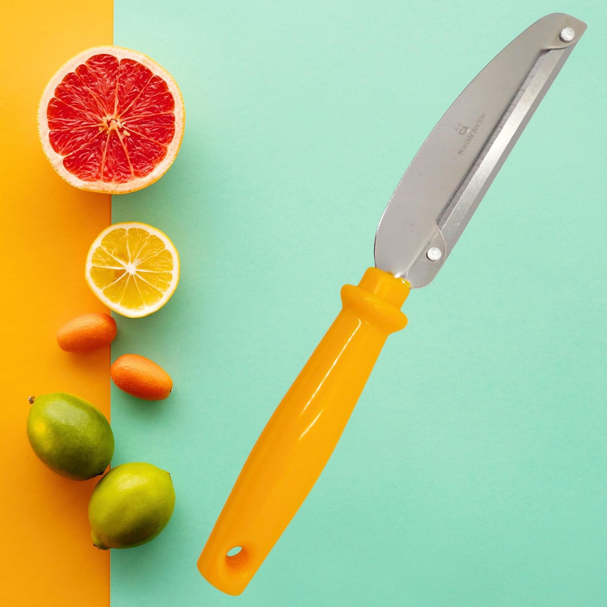 Left Hand Peeler, Left Handed Peelers for Kitchen, Double Blade Cutter Fruits and Vegetables Knife, Cut Slice and Peeling Knives, Ultra Sharp Blade Kitchen Knife