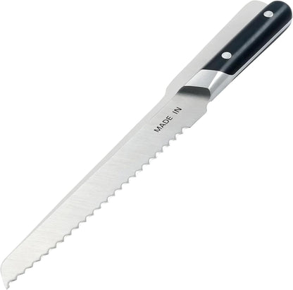 Cookware - 9" Bread Knife France - Full Tang with Harbour Blue Handle