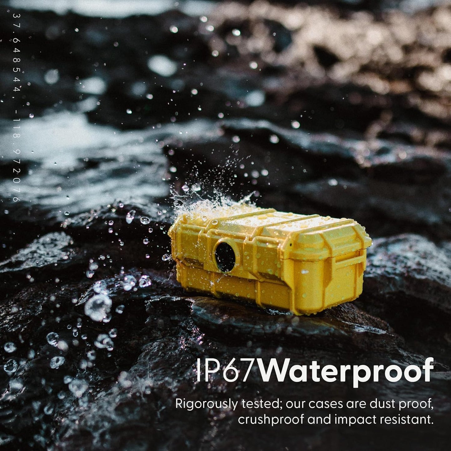 Evergreen 57 Waterproof Dry Box Protective Case - Travel Safe/Mil Spec/USA Made - for Cameras, Phones, Ammo Can, Camping, Hiking, Boating, Water Sports, Knives, & Survival (Red)