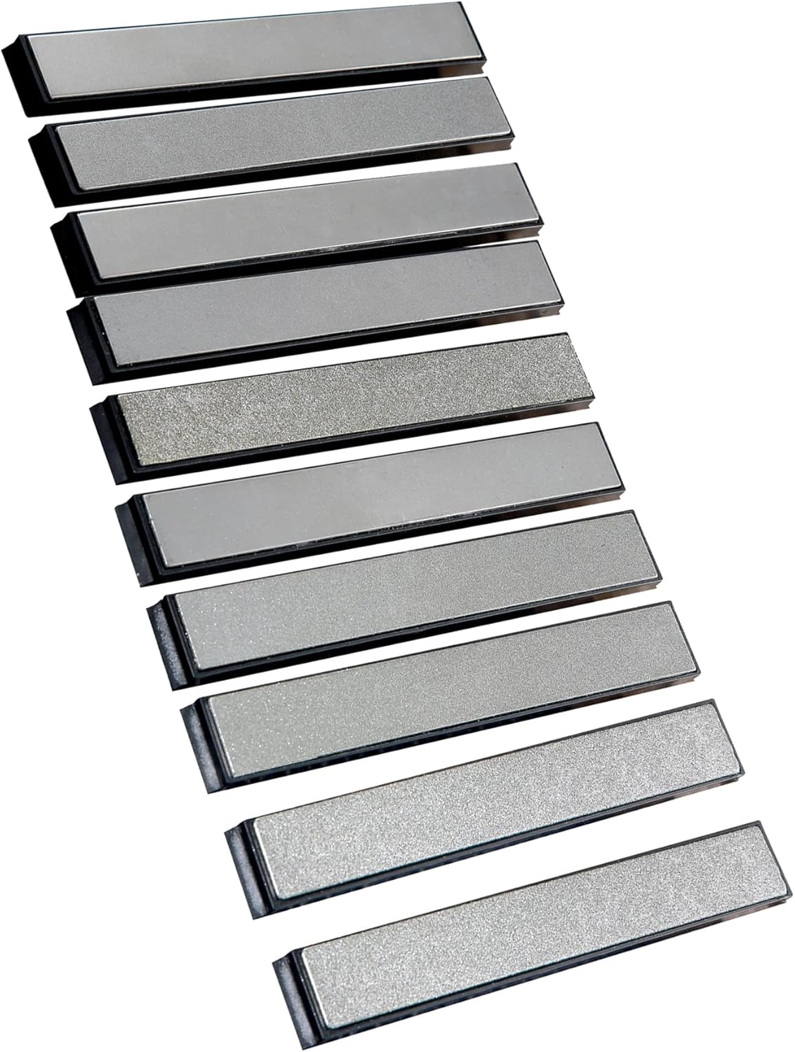 Value pack Diamond Knife Sharpening Stones kit diamond plates Kit Sharpen Knife blades sharp Surface flat Must-haves for Ruixin type sharpeners (#80#200#400#500#600#800#1000#1500#2000#3000)