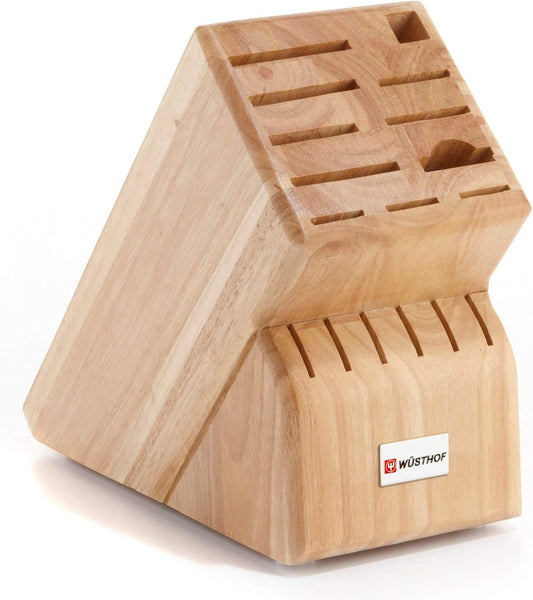 WÜSTHOF 17-Slot Black Knife Storage Block