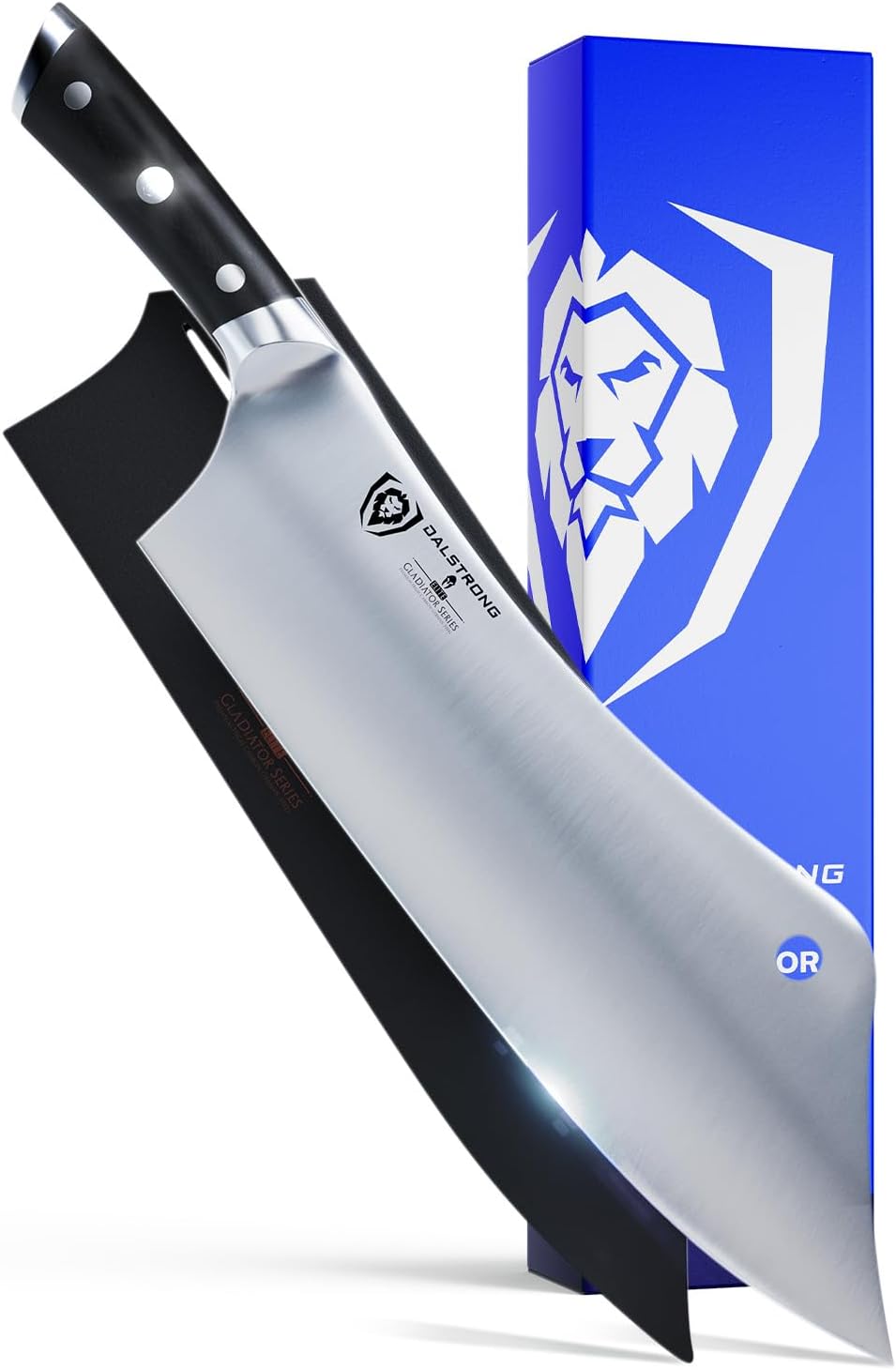 Crixus 8" Chef and Cleaver Knife - German HC Steel