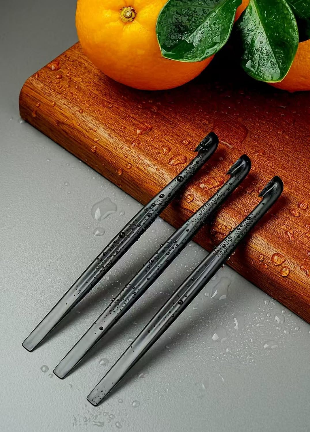 6 Orange Peeler Set Orange Peeler Easy Open Citrus Lemon Citrus Peeler Cutter Vegetable Slicer Fruit Tools Kitchen Gadgets(Black)