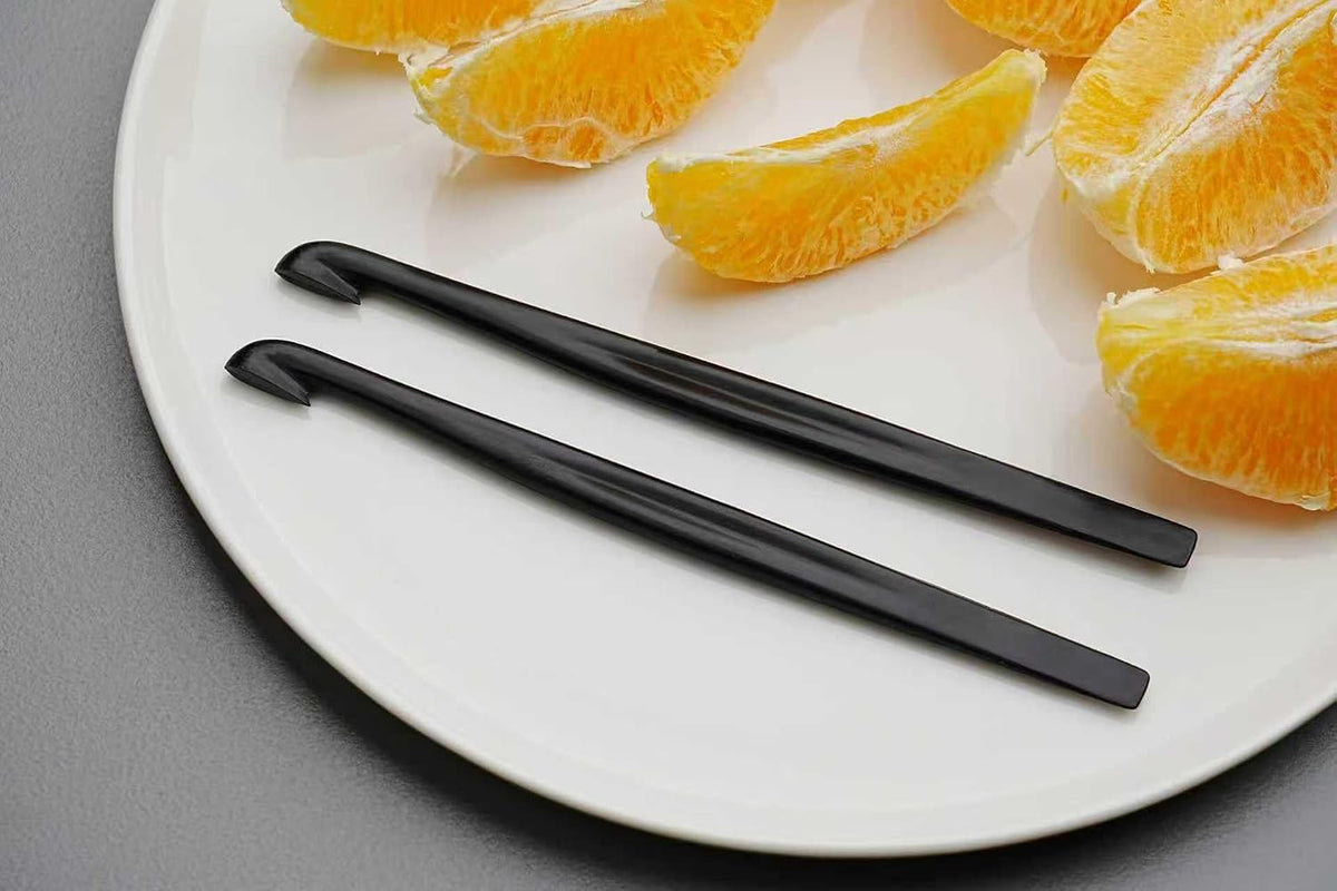 6 Orange Peeler Set Orange Peeler Easy Open Citrus Lemon Citrus Peeler Cutter Vegetable Slicer Fruit Tools Kitchen Gadgets(Black)