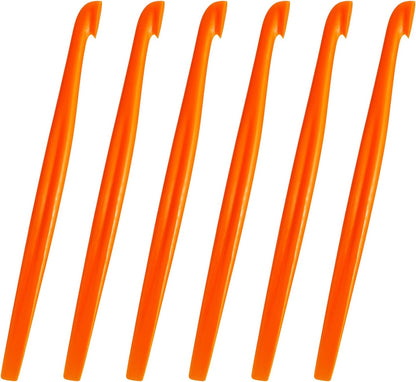 6 Orange Peeler Set Orange Peeler Easy Open Citrus Lemon Citrus Peeler Cutter Vegetable Slicer Fruit Tools Kitchen Gadgets(Black)