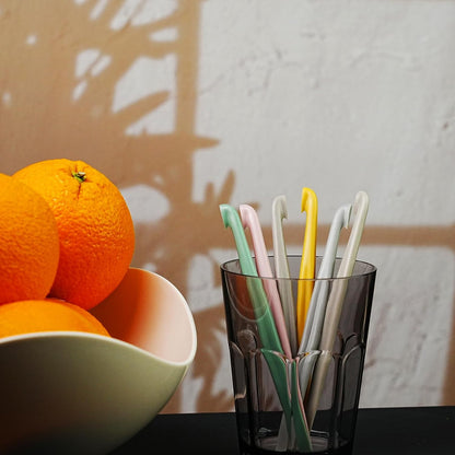 6 Orange Peeler Set Orange Peeler Easy Open Citrus Lemon Citrus Peeler Cutter Vegetable Slicer Fruit Tools Kitchen Gadgets(Black)