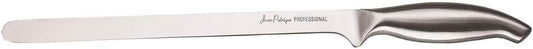 Stainless Steel Chopaholic Chef Ham & Salmon Slicer | Sharp Professional Kitchen Meat and Fish Carving Knife - 10"