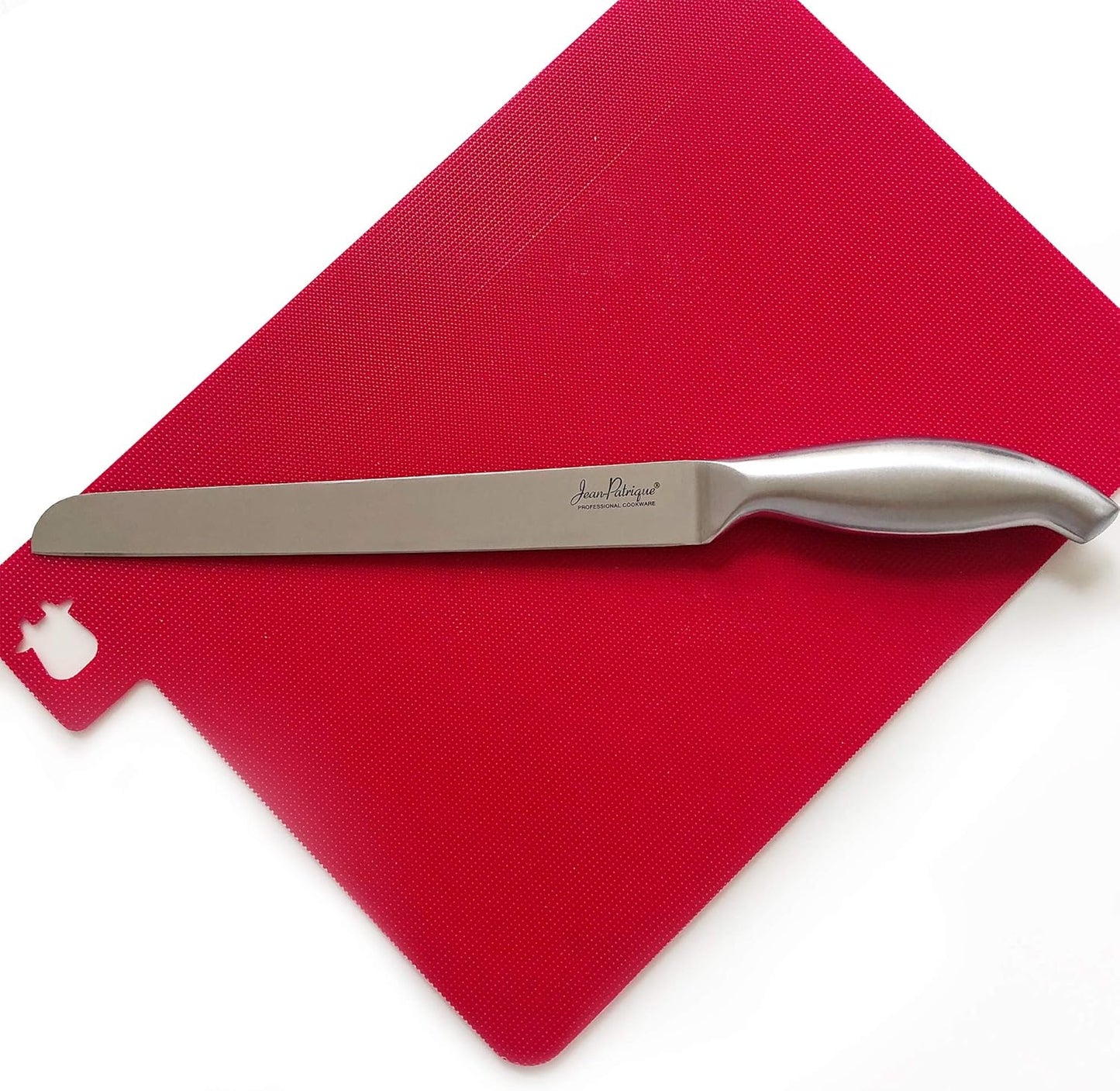 Stainless Steel Chopaholic Chef Ham & Salmon Slicer | Sharp Professional Kitchen Meat and Fish Carving Knife - 10"