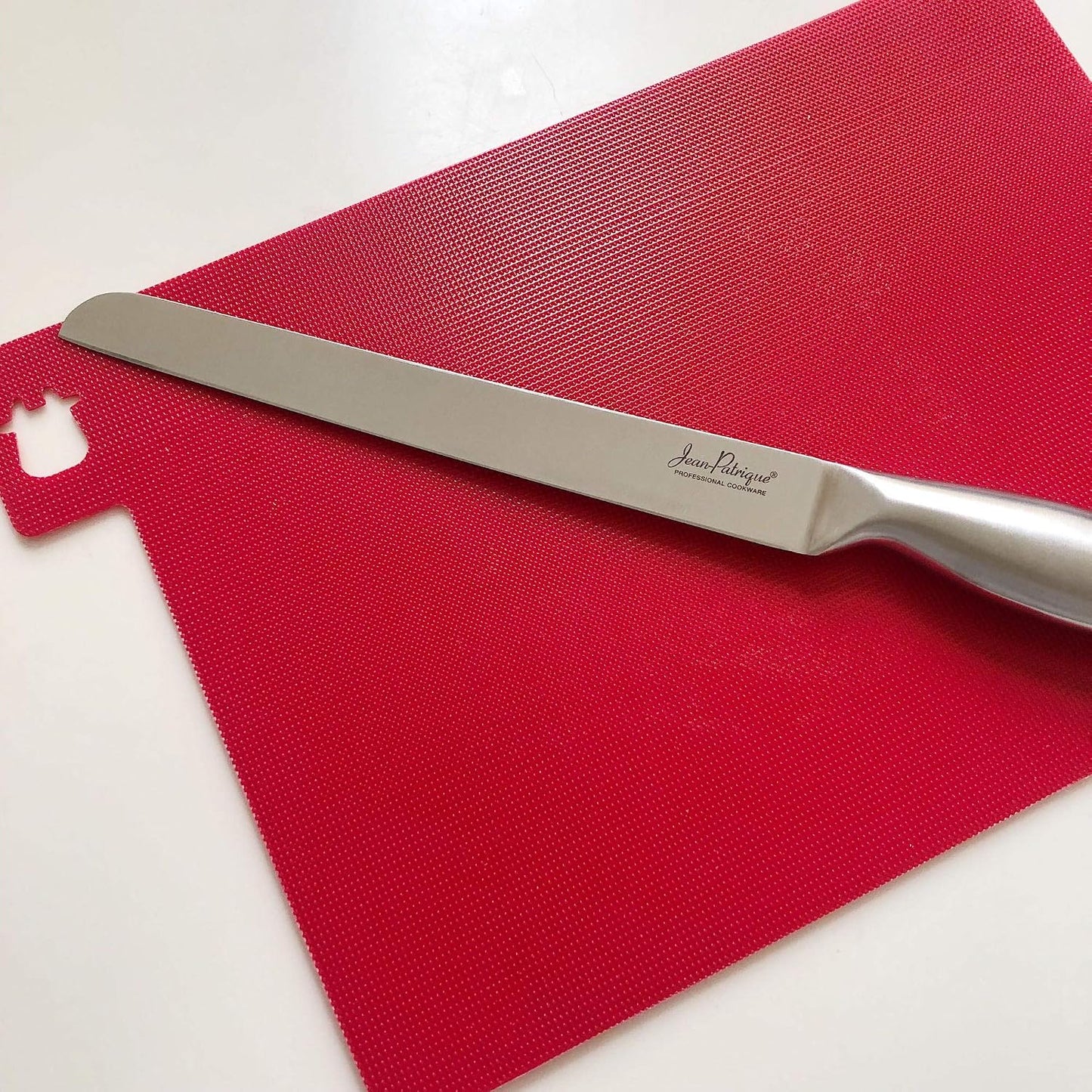 Stainless Steel Chopaholic Chef Ham & Salmon Slicer | Sharp Professional Kitchen Meat and Fish Carving Knife - 10"