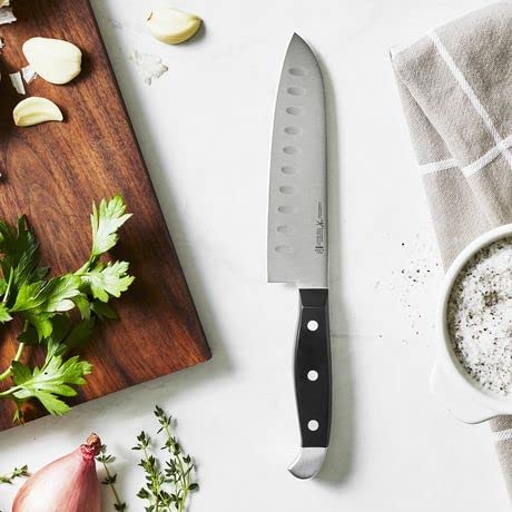 Premium Quality 15-Piece Knife Set with Block, Razor-Sharp, German Engineered Knife Informed by over 100 Years of Masterful Knife Making, Lightweight and Strong, Dark Brown