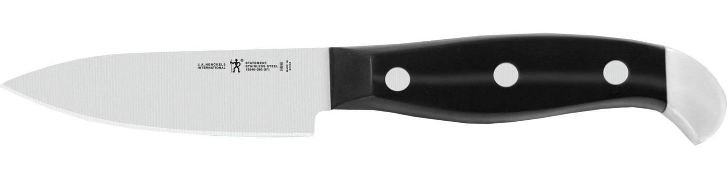 Premium Quality 15-Piece Knife Set with Block, Razor-Sharp, German Engineered Knife Informed by over 100 Years of Masterful Knife Making, Lightweight and Strong, Dark Brown