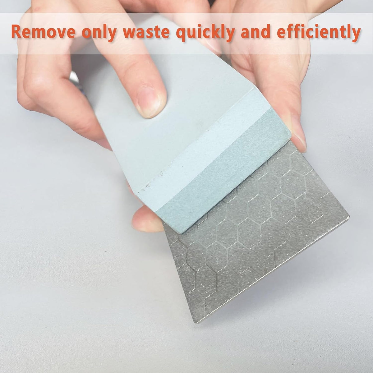 Diamond Sharpening Stone Flattening Stone Coarse or Fine Grit (320/1000/600/1200) with Non-Slip Base for Knives, Scissors & Tools (320 Grit - B)
