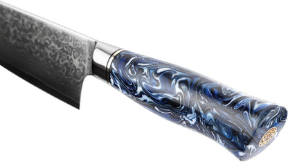 Yugen Nakiri Knife – 7.1-Inch Professional Japanese Vegetable Knife | 5Cr15MoV Stainless Steel Blade with Black Titanium Coating | Ergonomic G10 Handle | Premium Kitchen Knife in Gift Box